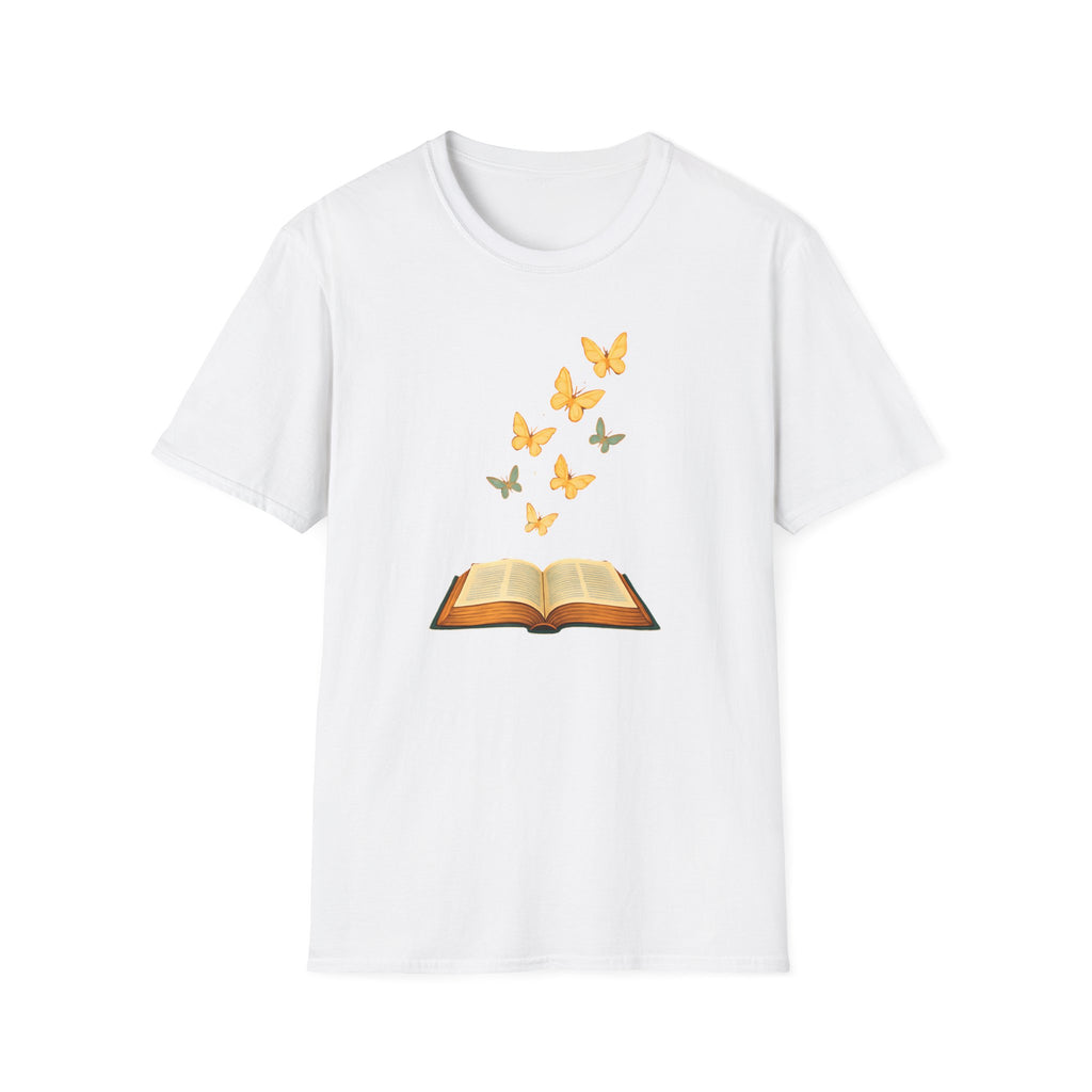 Butterflies Rise from Book T-Shirt
