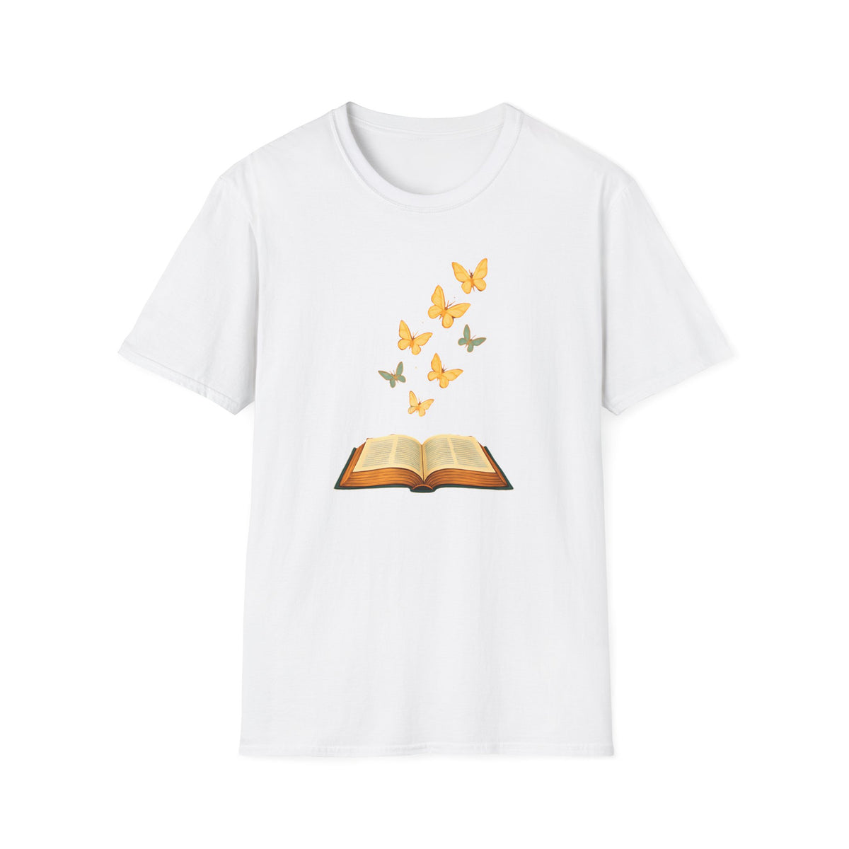 Butterflies Rise from Book T-Shirt