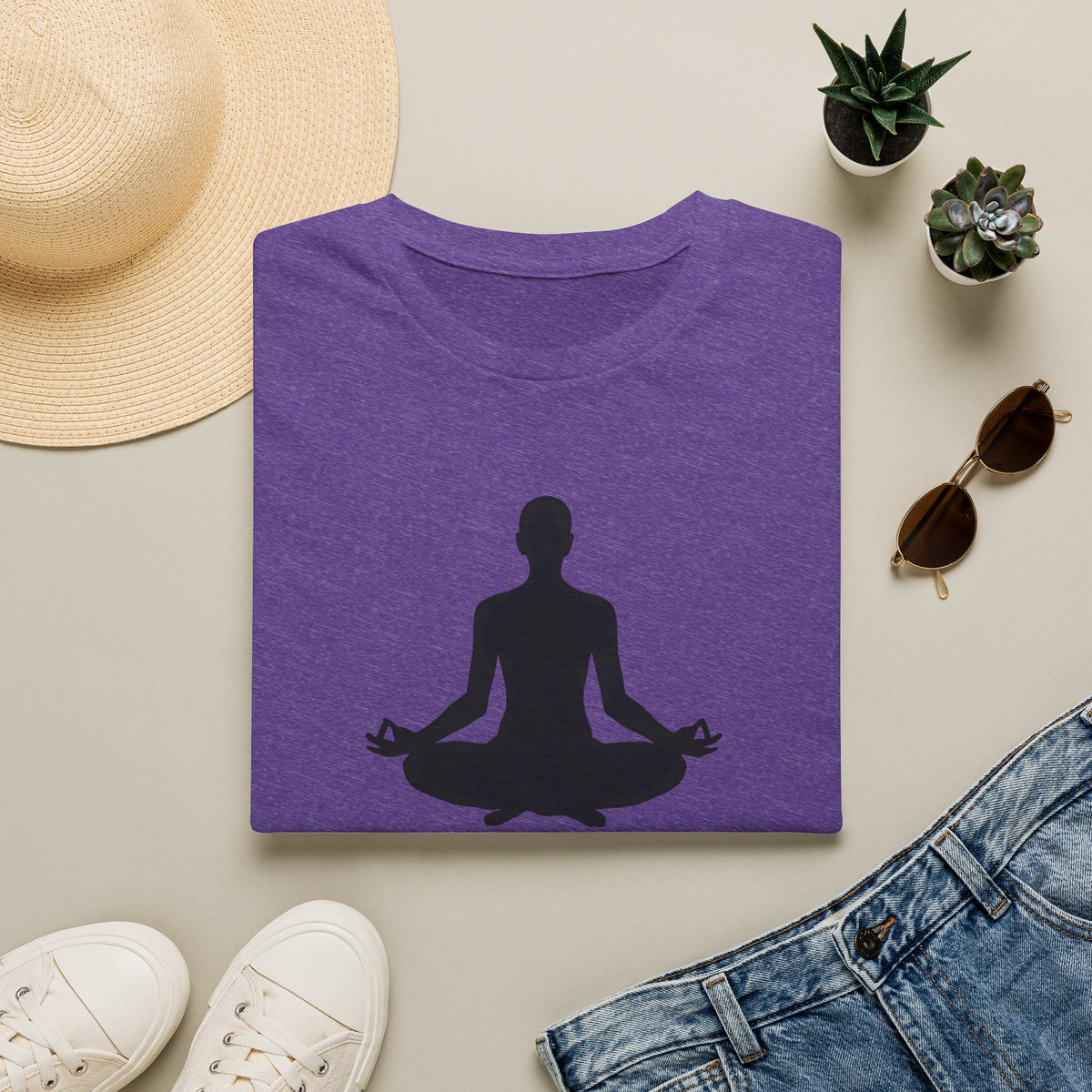 Silhouette in Meditation T-Shirt