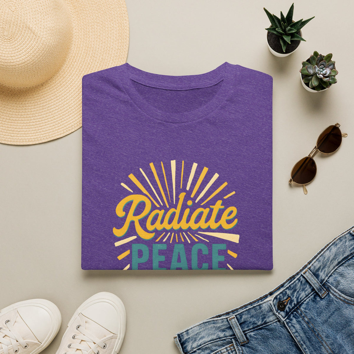 Radiate Peace Rays T-Shirt