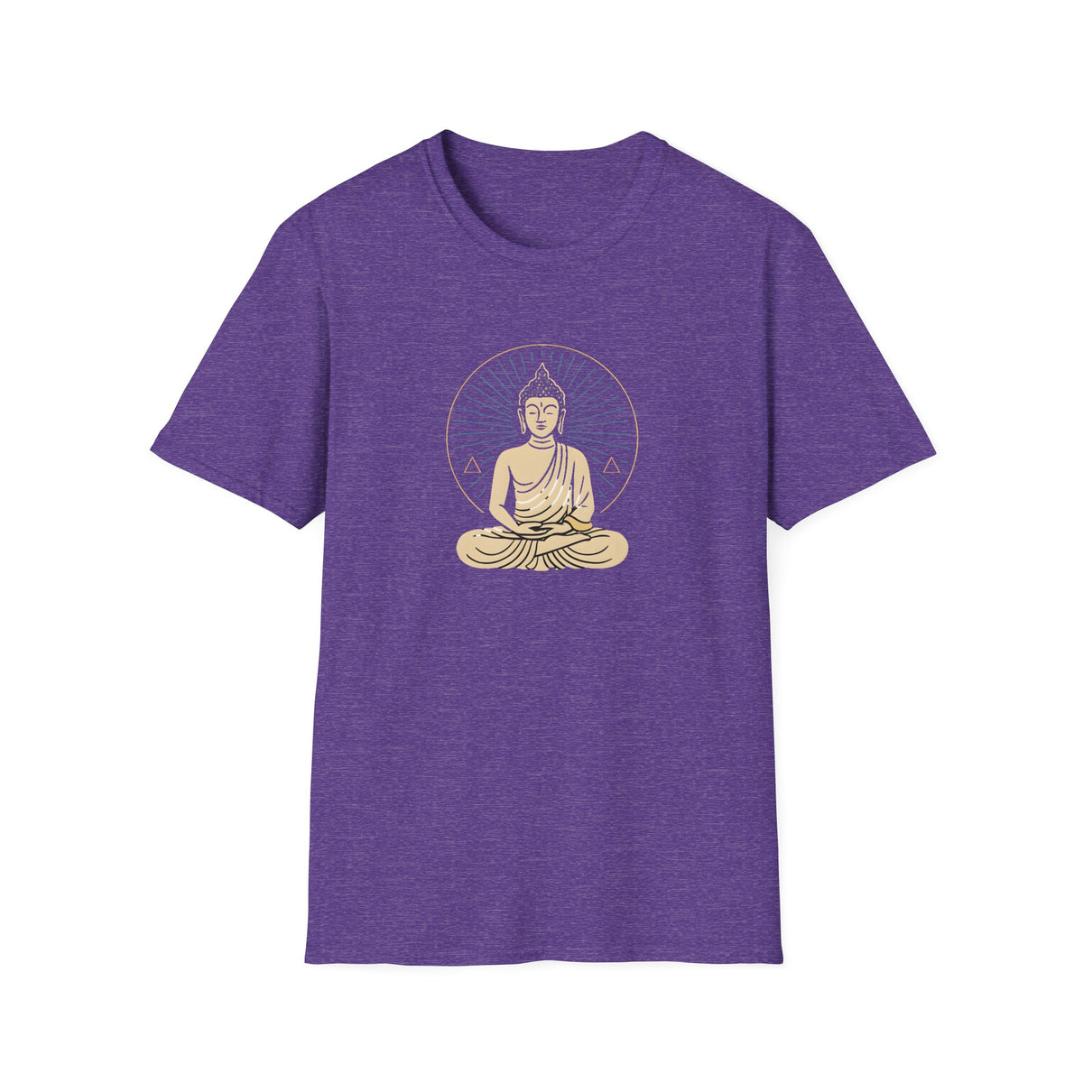 Golden Meditating Buddha T-Shirt