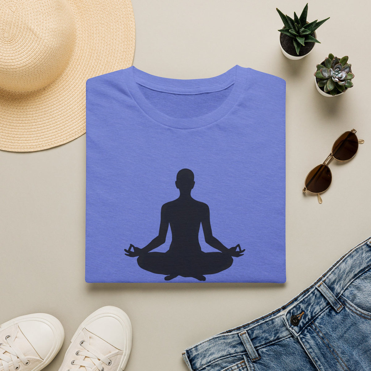 Silhouette in Meditation T-Shirt