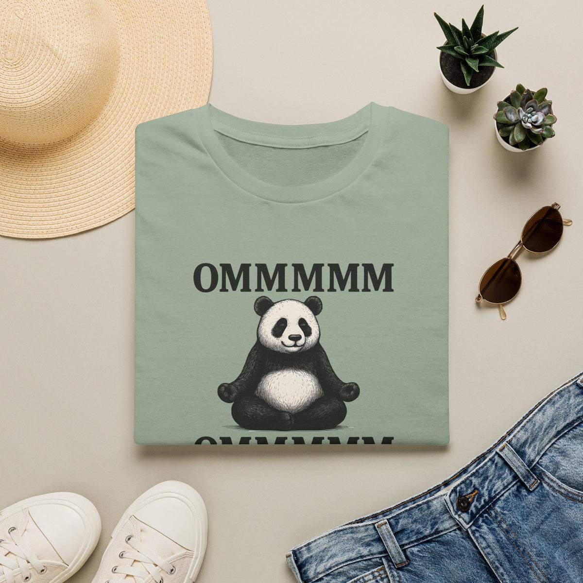 Meditating Panda Bear T-Shirt