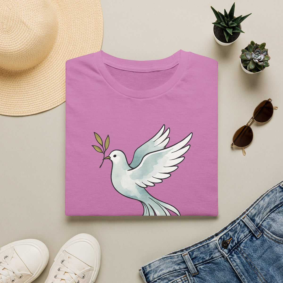 Dove with Olive Branch T-Shirt