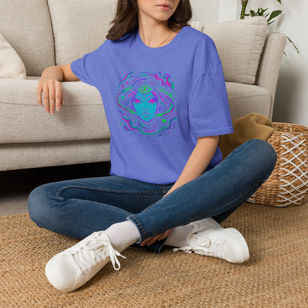 Psychedelic third-eye portrait T-Shirt