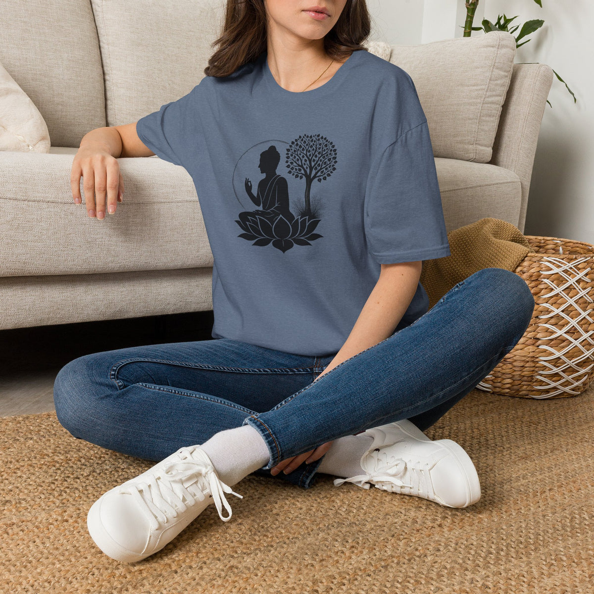 Moonlit tree silhouette T-Shirt