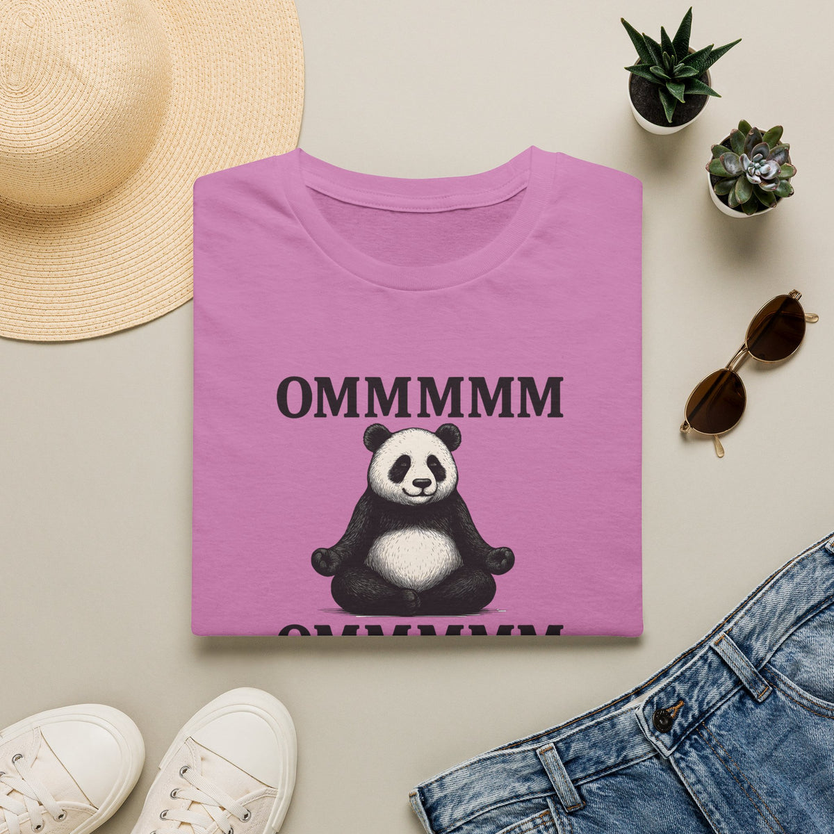 Meditating Panda Bear T-Shirt