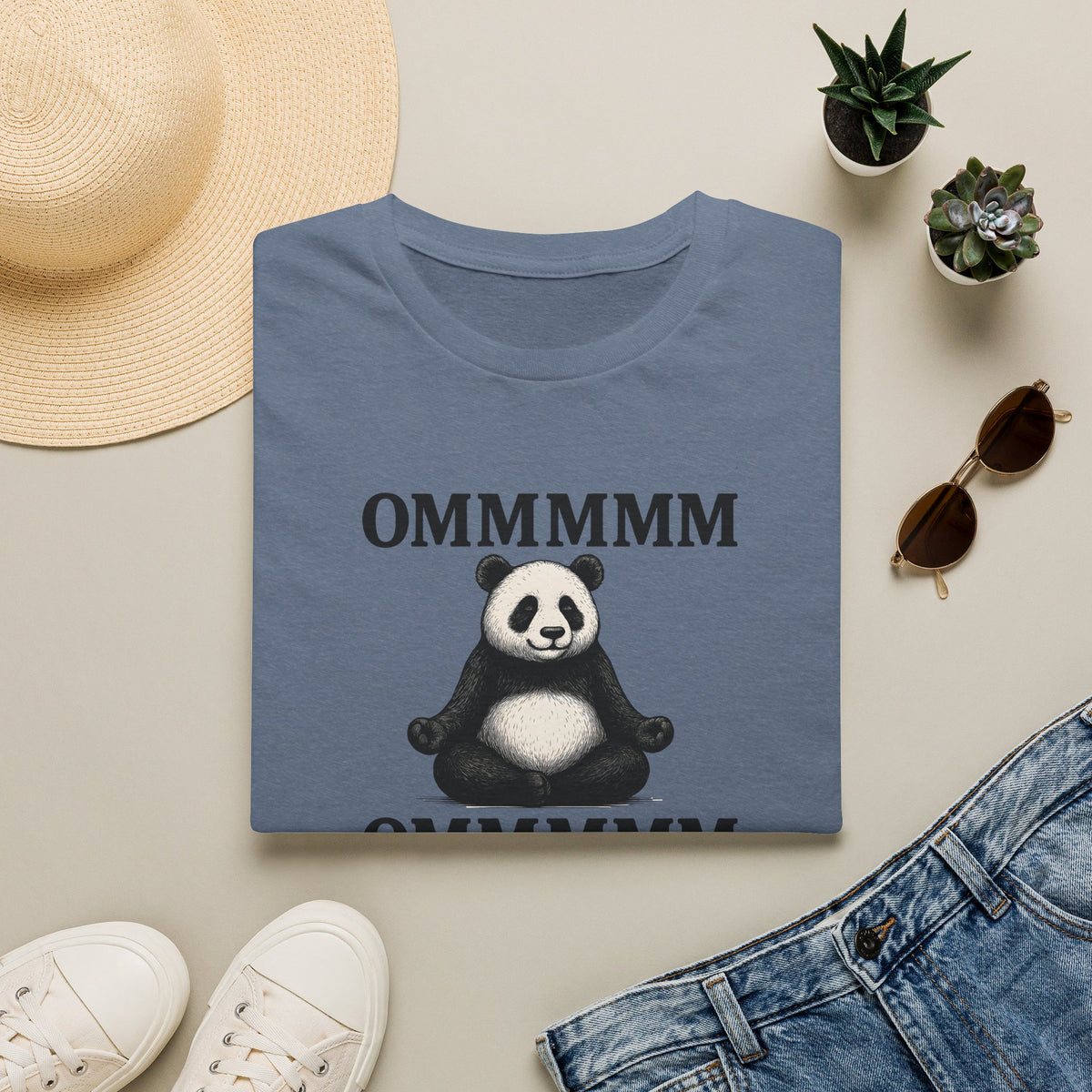 Meditating Panda Bear T-Shirt