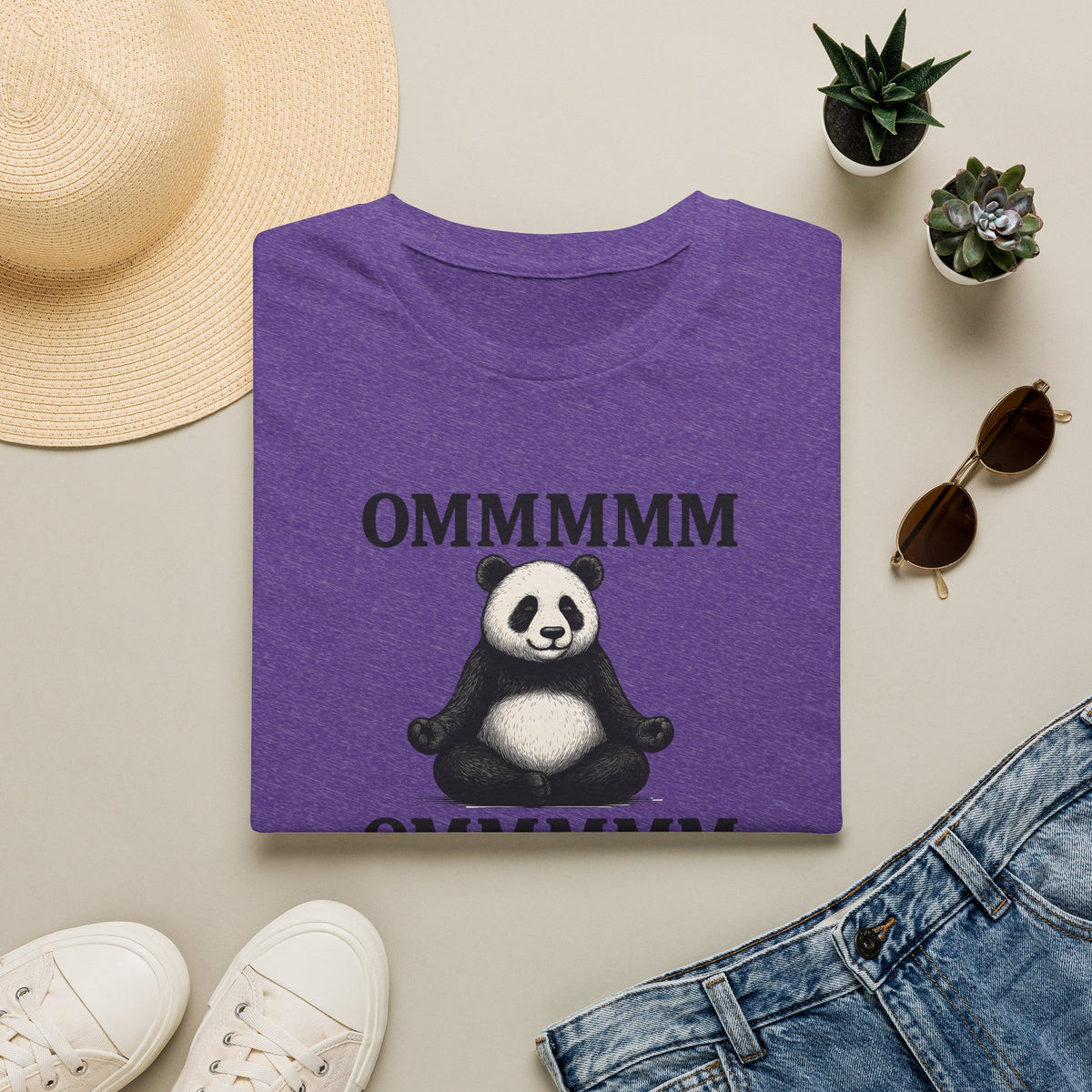 Meditating Panda Bear T-Shirt