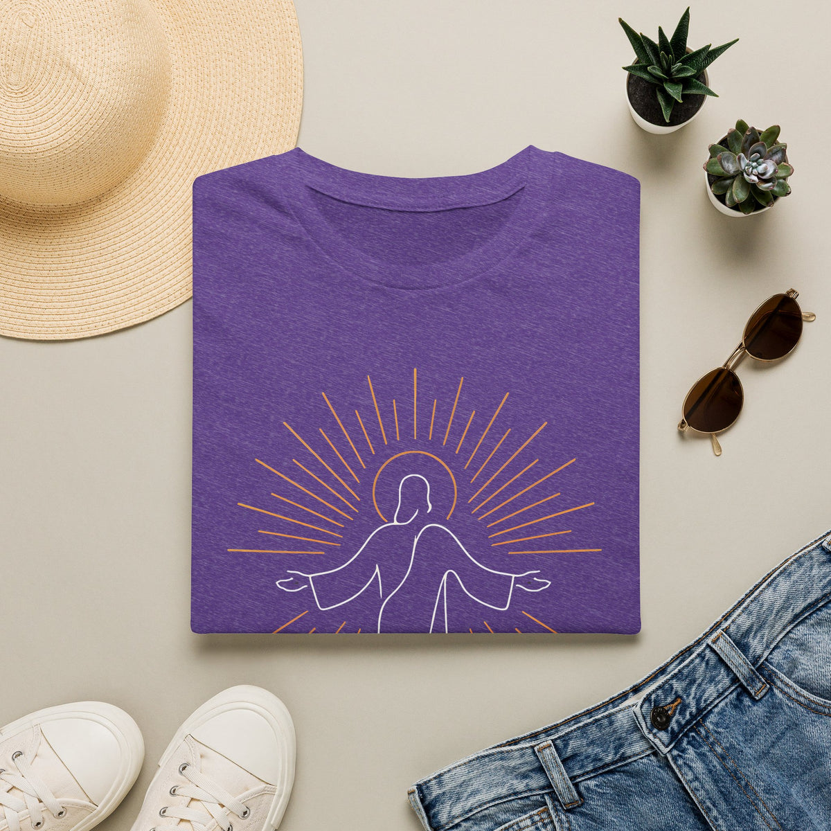 Jesus with open arms T-Shirt