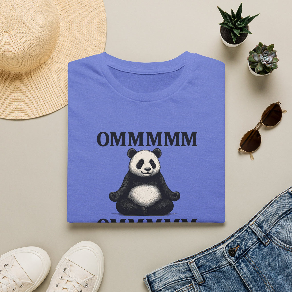 Meditating Panda Bear T-Shirt