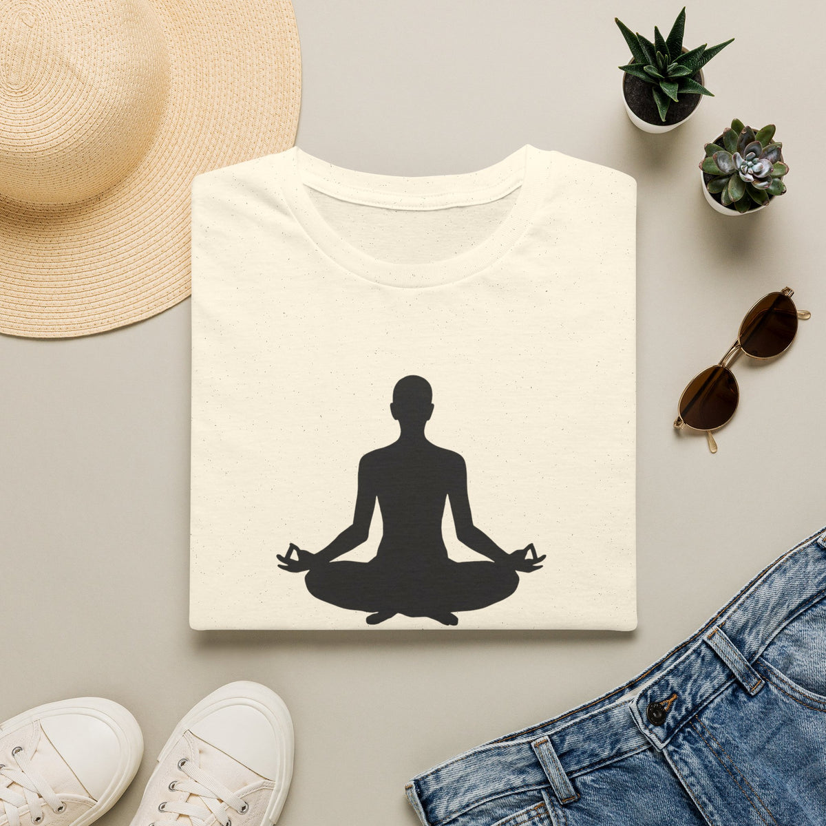 Silhouette in Meditation T-Shirt