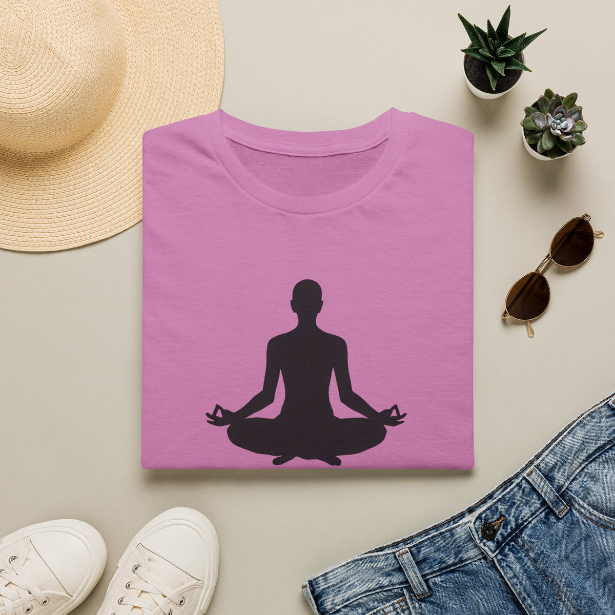 Silhouette in Meditation T-Shirt
