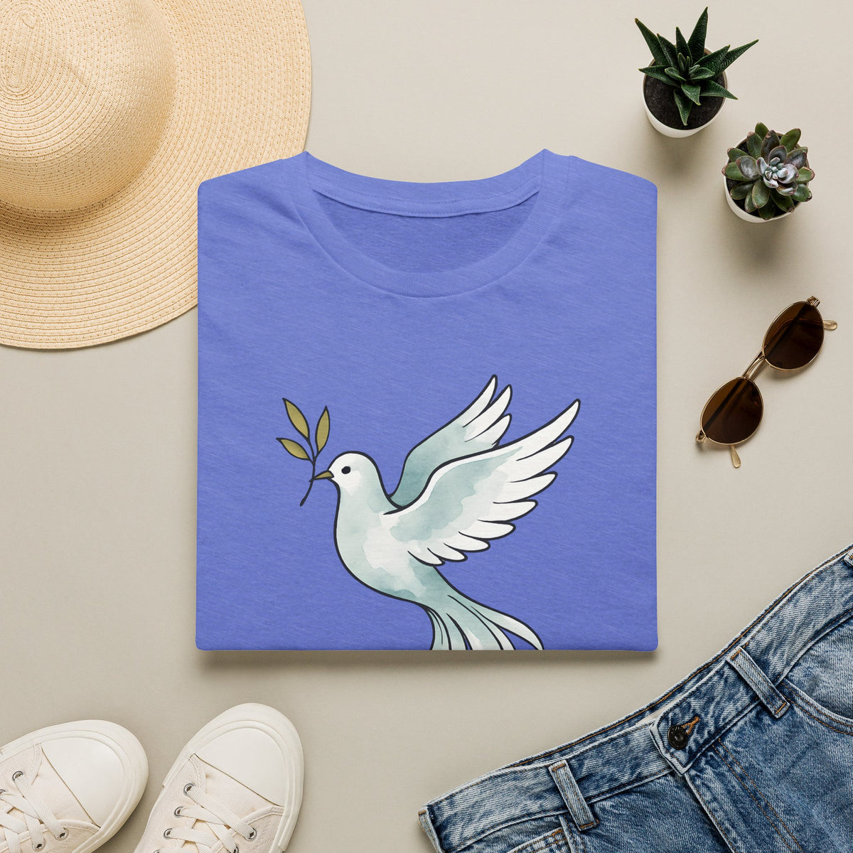Dove with Olive Branch T-Shirt