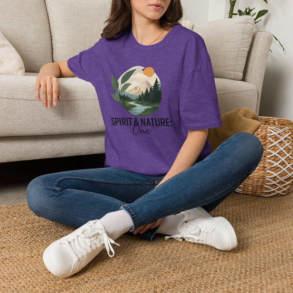 Mountain River Landscape T-Shirt