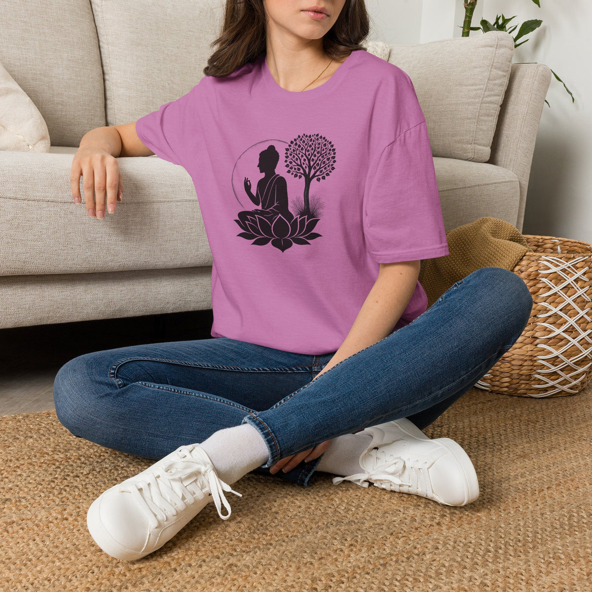 Moonlit tree silhouette T-Shirt