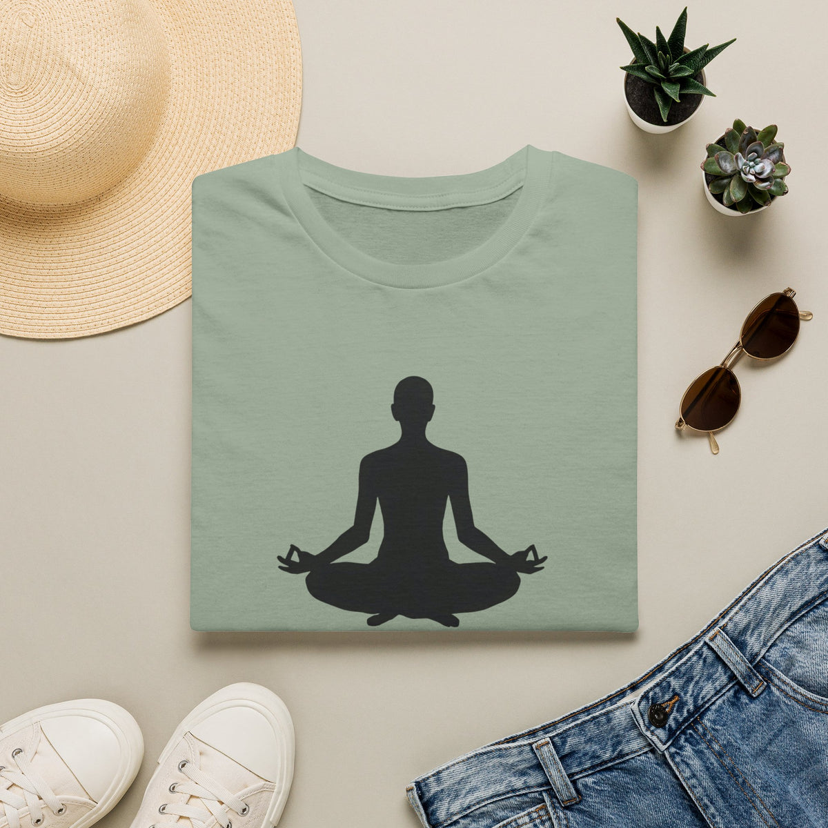 Silhouette in Meditation T-Shirt