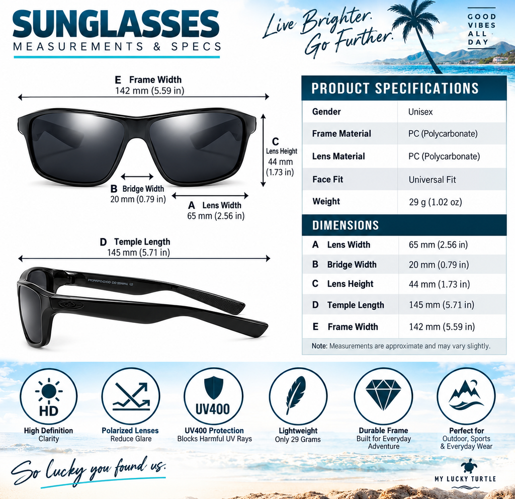 Coastal Edge Polarized Sunglasses