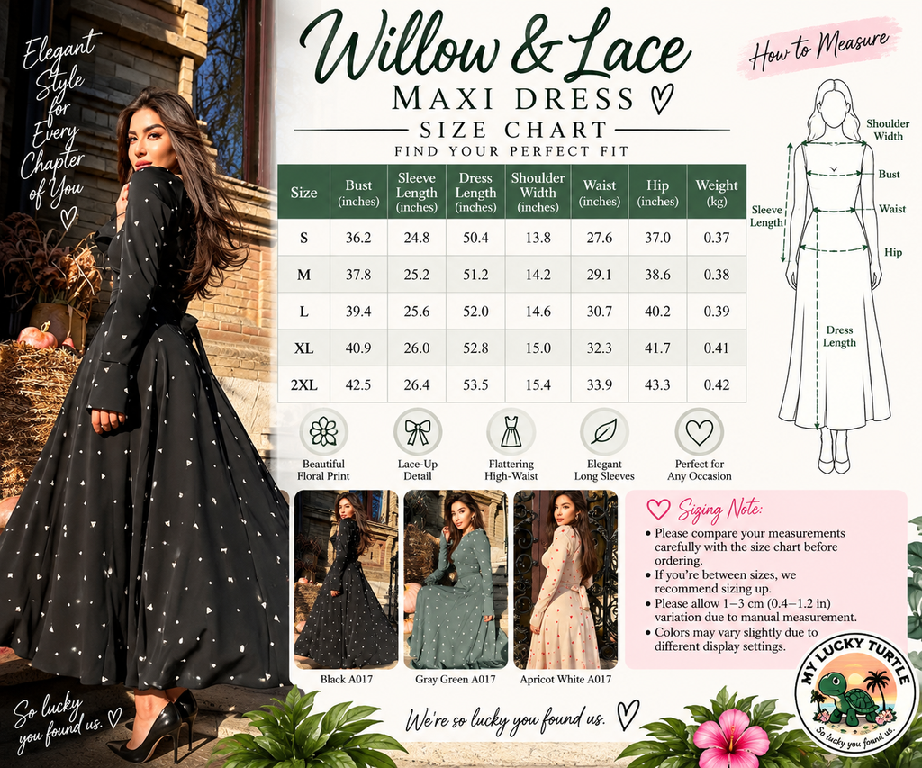 Whispering Willow Maxi Dress