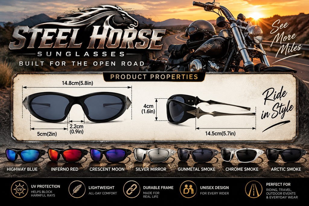 Steel Horse Sun Glasses