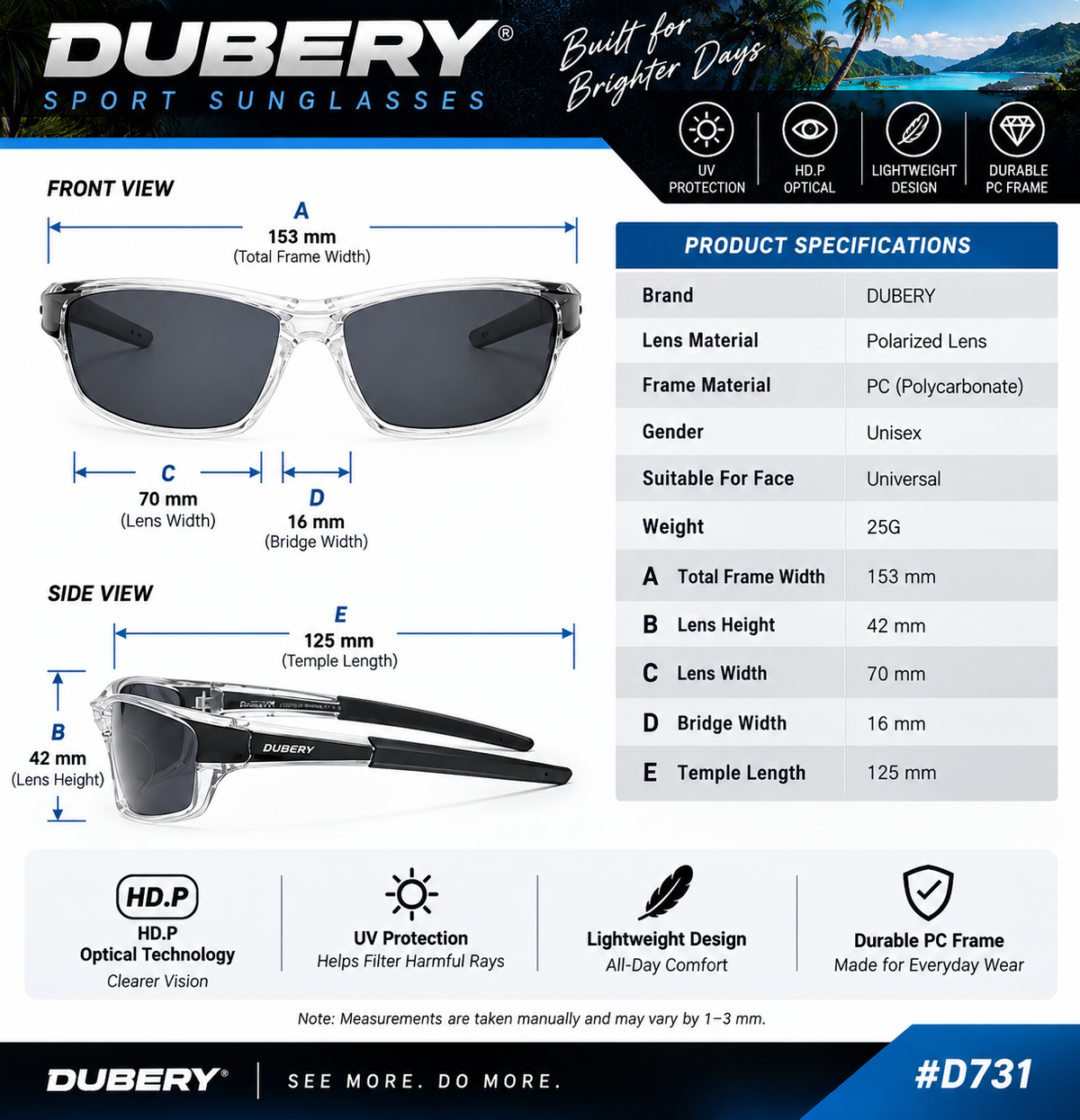 Blue Current Sport Sunglasses